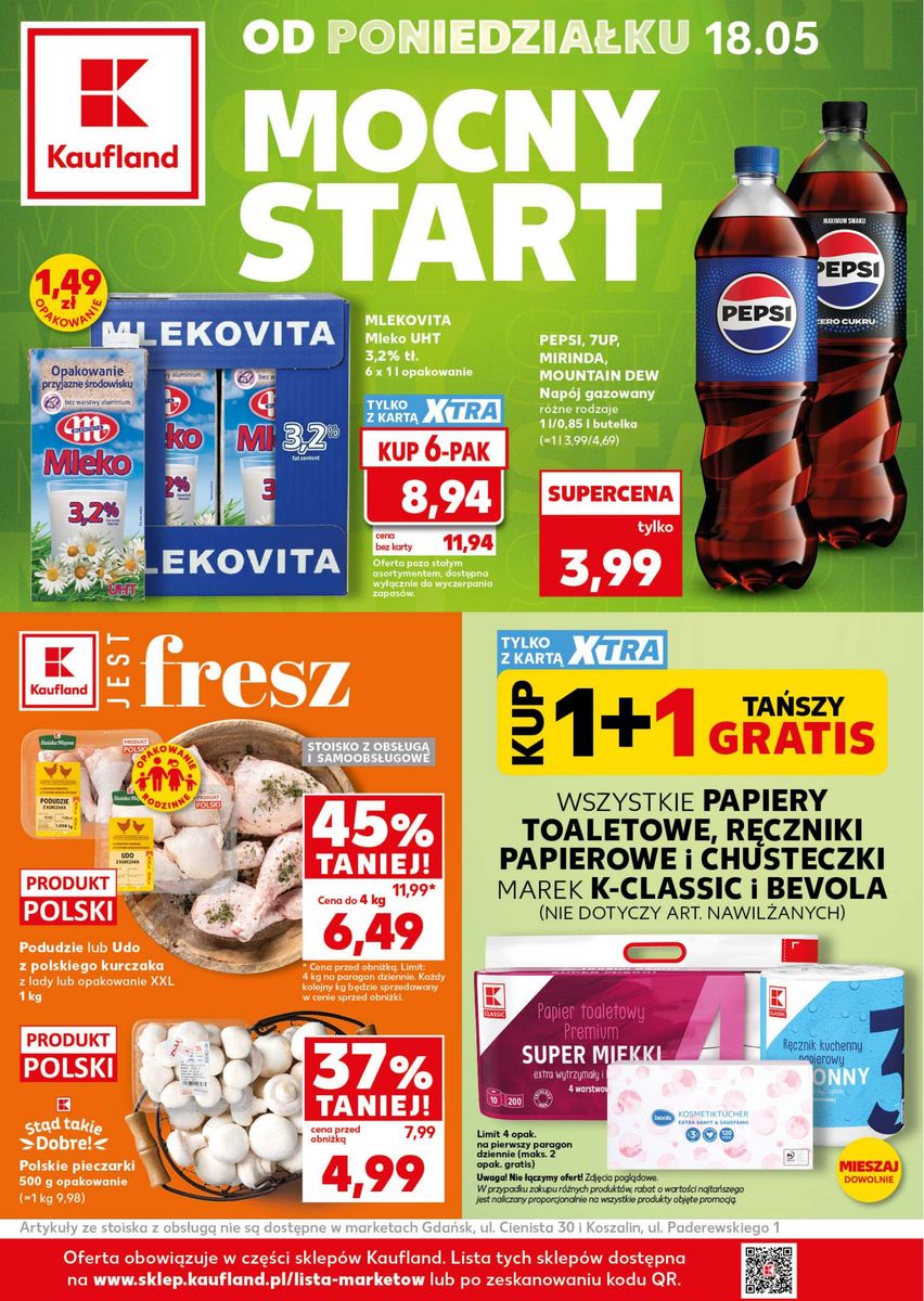 Kaufland gazetka promocyjna 18.05-20.05.2026 — strona 1 z 32