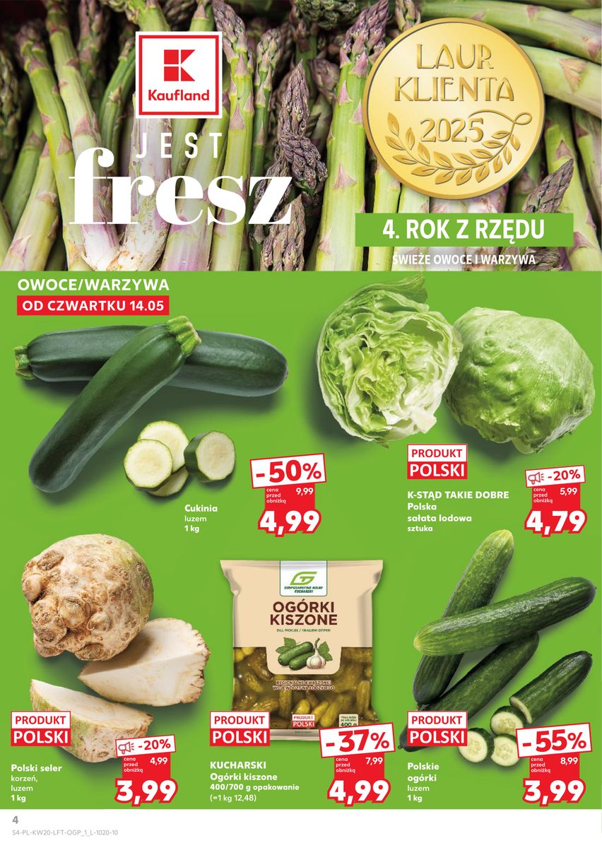 Kaufland gazetka promocyjna 14.05-20.05.2026 — strona 4 z 72