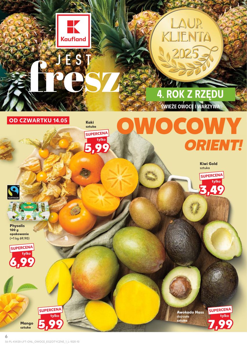 Kaufland gazetka promocyjna 14.05-20.05.2026 — strona 6 z 72