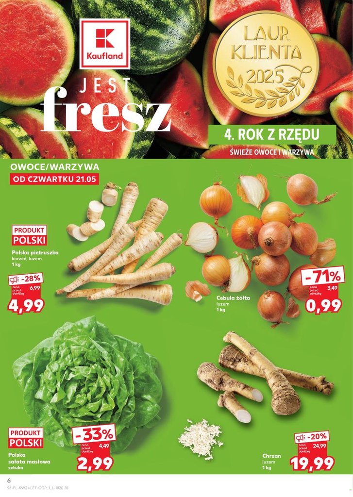 Kaufland gazetka promocyjna 21.05-27.05.2026 — strona 6 z 74