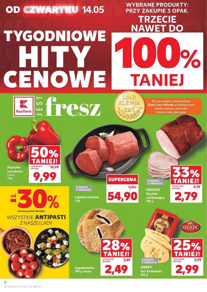 Kaufland gazetka promocyjna 14.05-20.05.2026 — strona 8 z 72