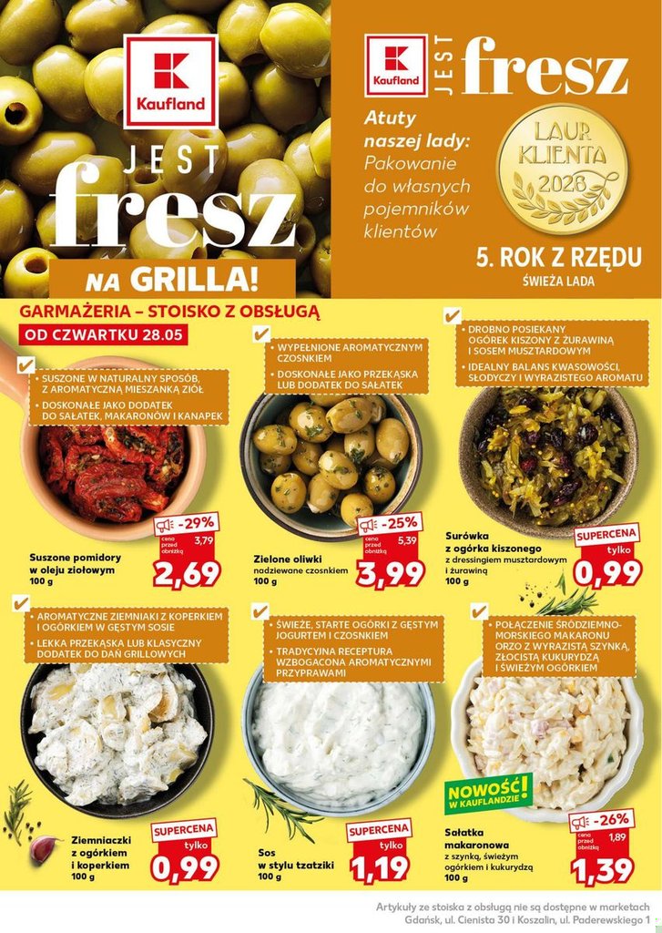 ziemniaczki z ogórkiem i koperkiem