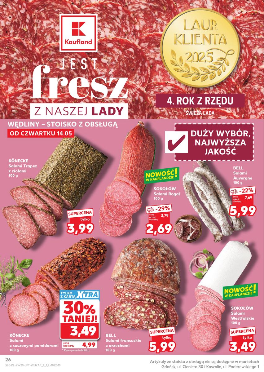 Kaufland gazetka promocyjna 14.05-20.05.2026 — strona 26 z 72