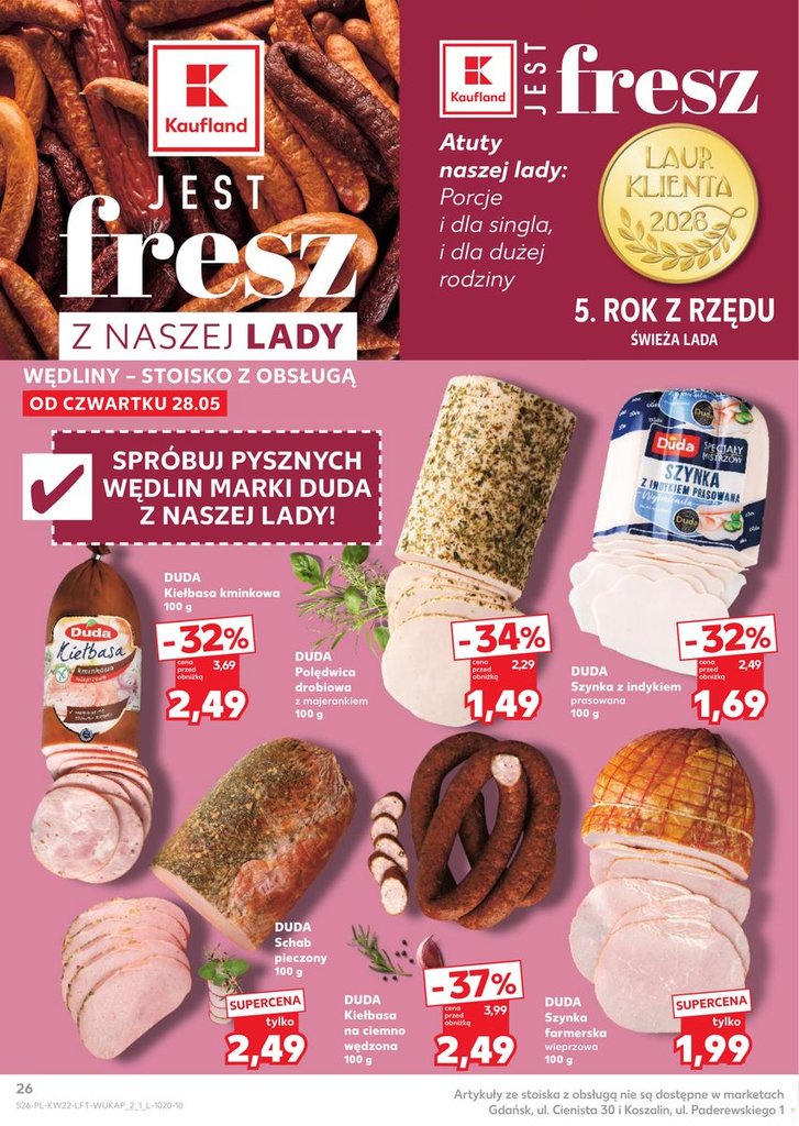 Kaufland gazetka promocyjna 28.05-02.06.2026 — strona 26 z 72