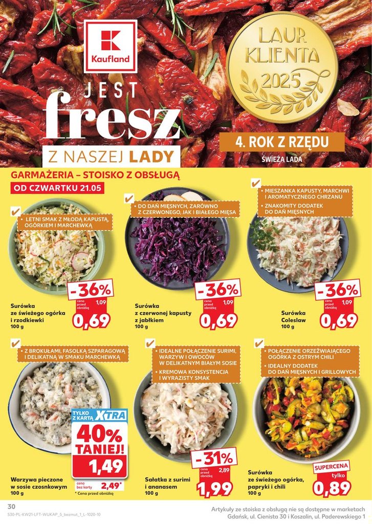 Kaufland gazetka promocyjna 21.05-27.05.2026 — strona 30 z 74