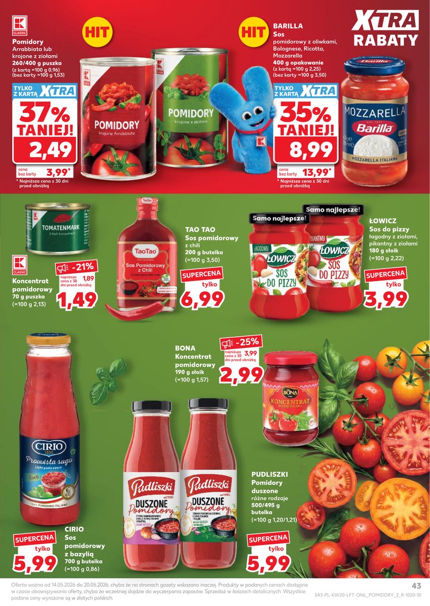 Kaufland gazetka promocyjna 14.05-20.05.2026 — strona 43 z 72