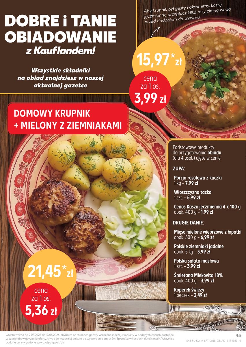 Kaufland gazetka promocyjna 07.05-13.05.2026 — strona 45 z 70