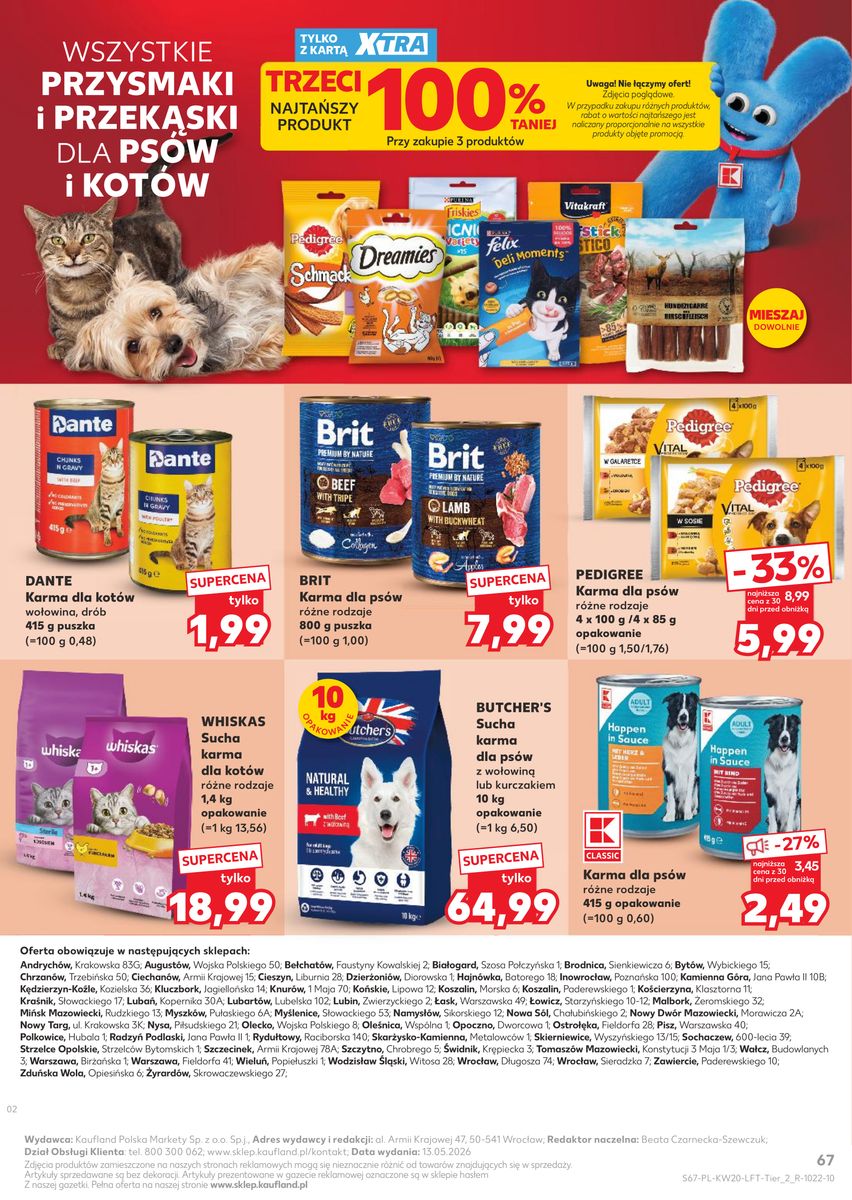 Kaufland gazetka promocyjna 14.05-20.05.2026 — strona 67 z 72