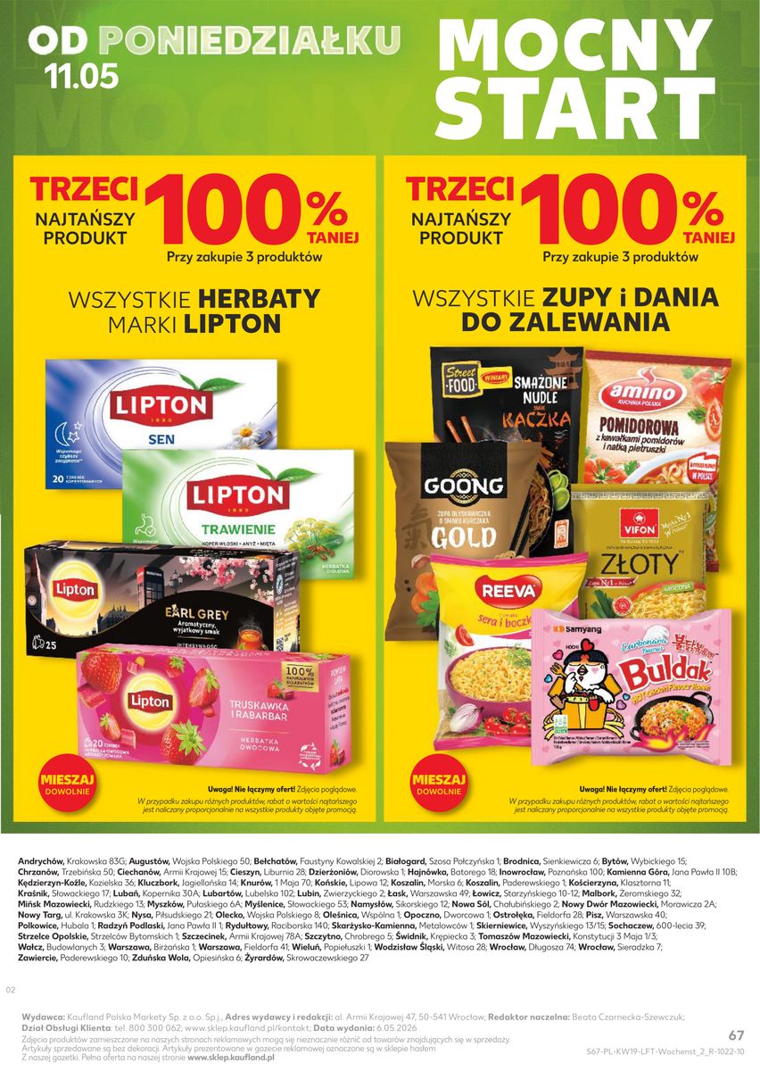 Kaufland gazetka promocyjna 07.05-13.05.2026 — strona 67 z 70