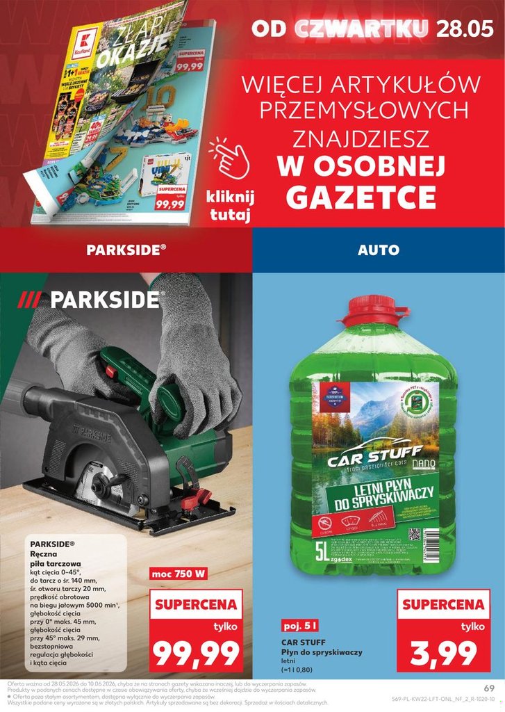 Kaufland gazetka promocyjna 28.05-02.06.2026 — strona 69 z 72