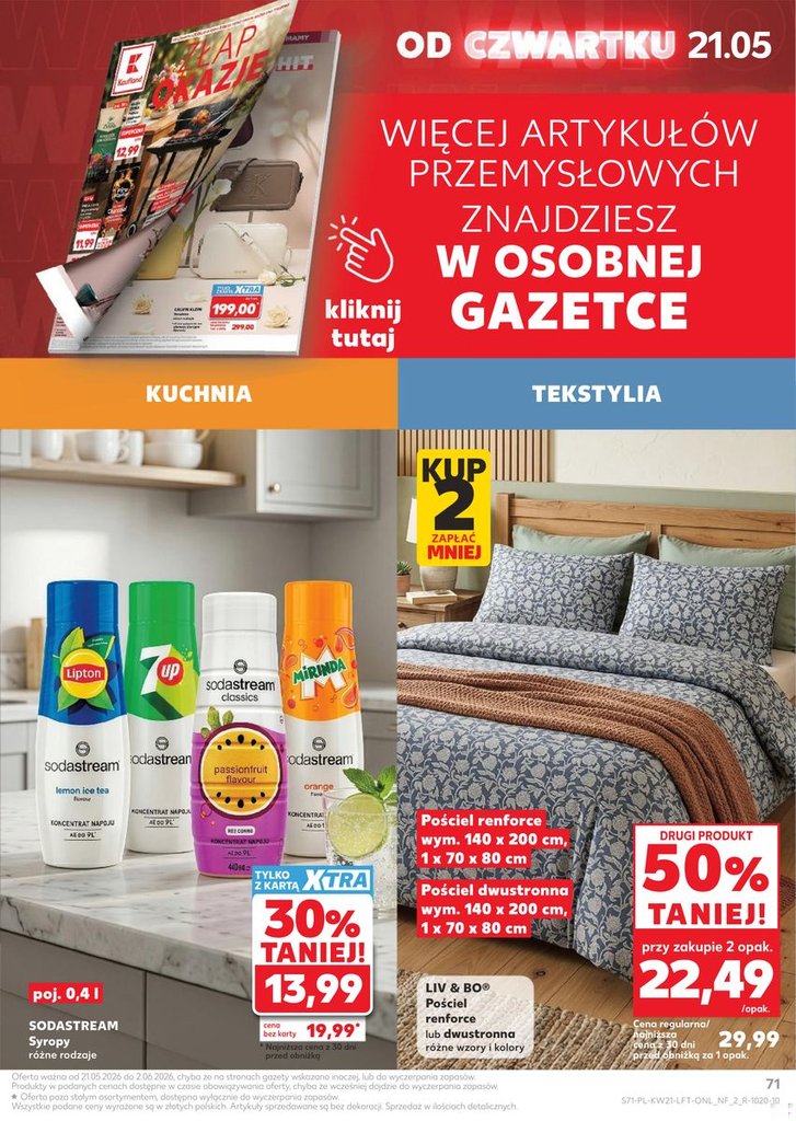 Kaufland gazetka promocyjna 21.05-27.05.2026 — strona 71 z 74