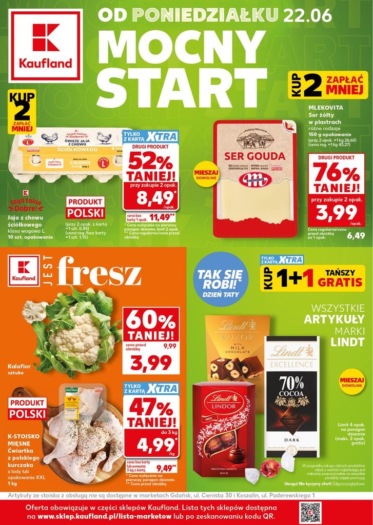 Kaufland gazetka promocyjna 22.06-24.06.2026 — strona 1 z 32