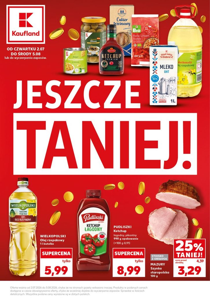 Kaufland gazetka promocyjna 02.07-05.08.2026 — strona 1 z 8