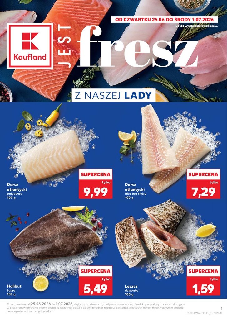 Kaufland gazetka promocyjna 25.06-01.07.2026 — strona 1 z 2