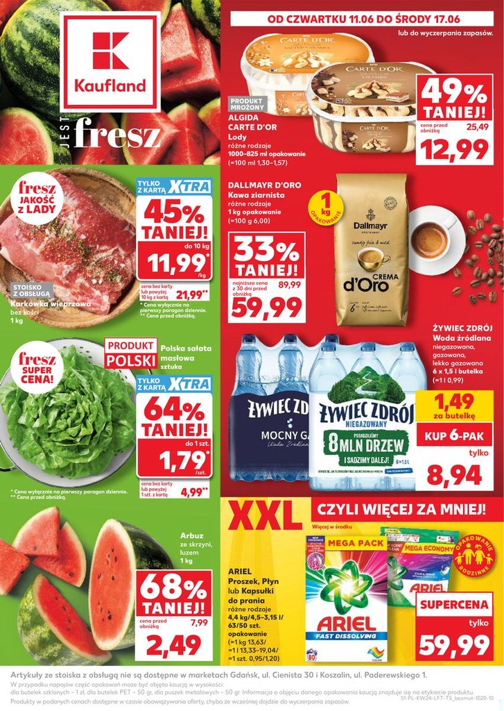 Kaufland gazetka promocyjna 11.06-17.06.2026 — strona 1 z 70
