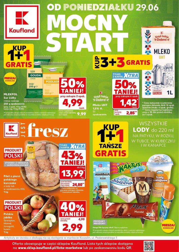 Kaufland gazetka promocyjna 29.06-01.07.2026 — strona 1 z 32