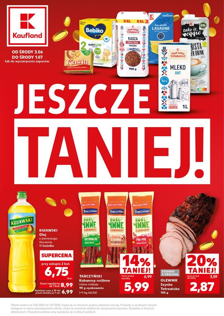 Kaufland gazetka promocyjna 03.06-01.07.2026 — strona 1 z 10