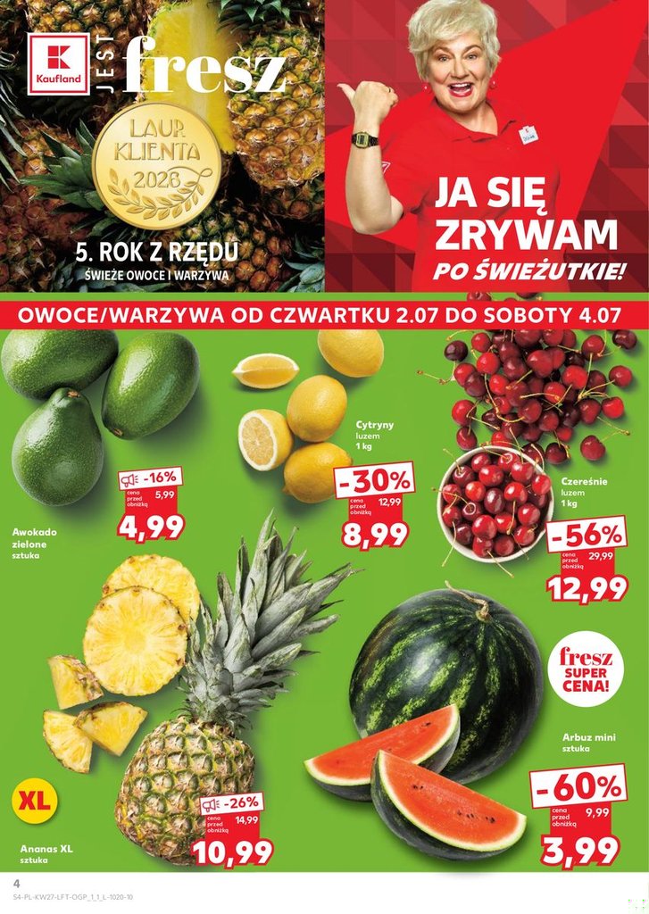 Kaufland gazetka promocyjna 02.07-08.07.2026 — strona 4 z 74