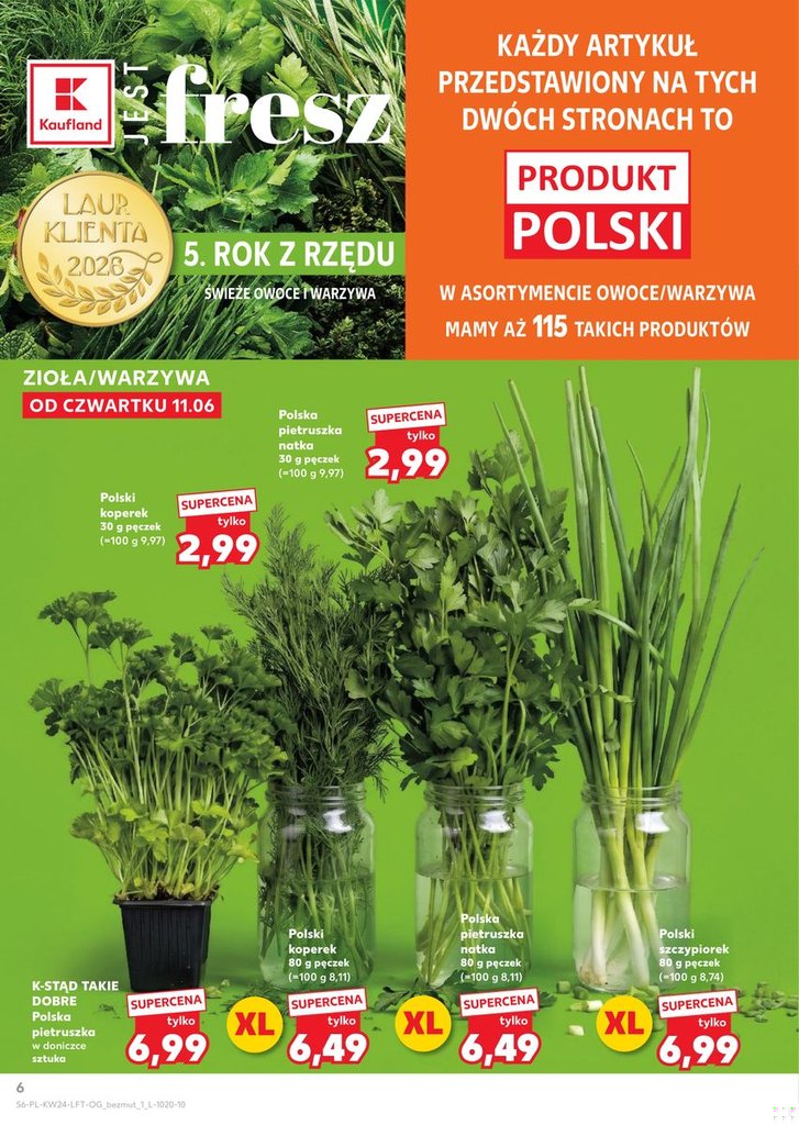 Kaufland gazetka promocyjna 11.06-17.06.2026 — strona 6 z 70
