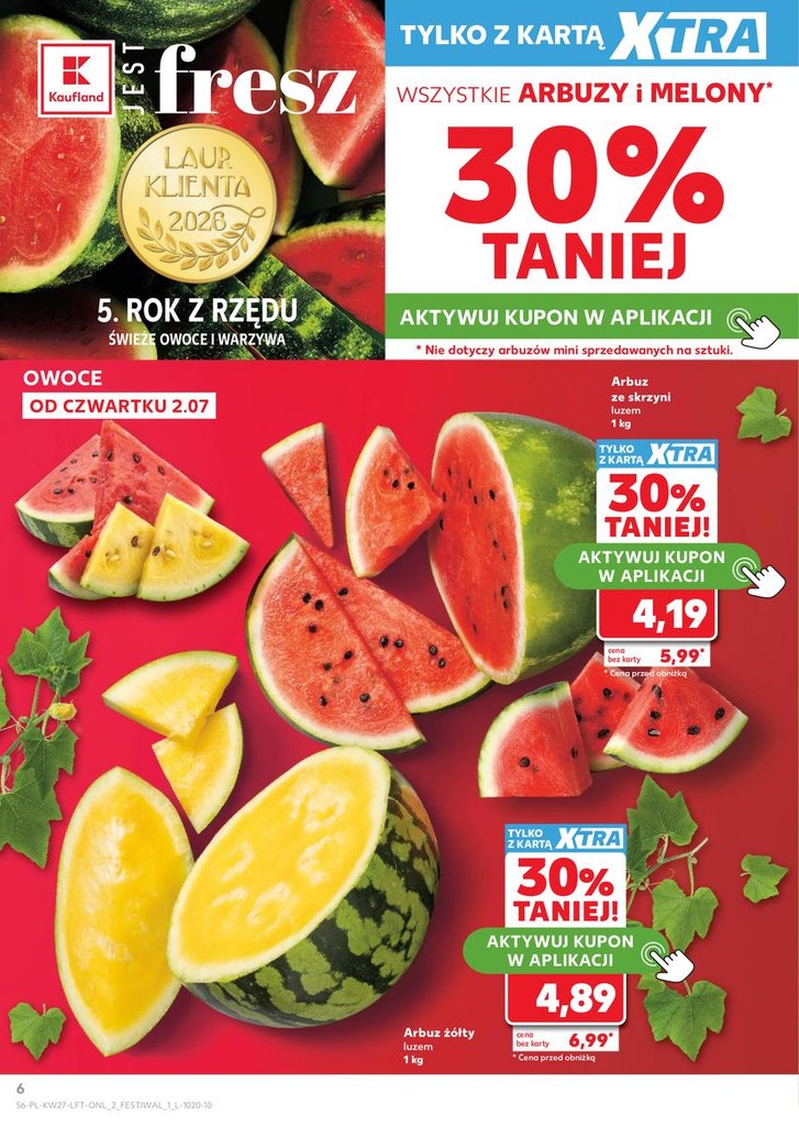Kaufland gazetka promocyjna 02.07-08.07.2026 — strona 6 z 74
