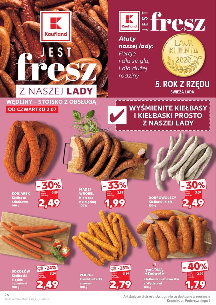 Kaufland gazetka promocyjna 02.07-08.07.2026 — strona 26 z 74