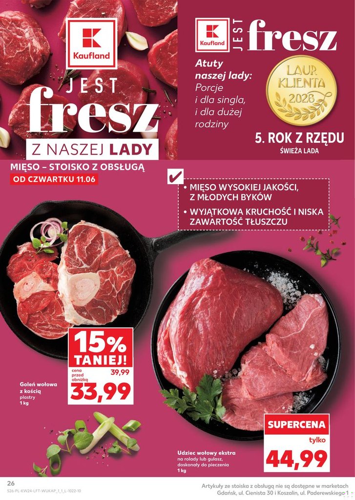 Kaufland gazetka promocyjna 11.06-17.06.2026 — strona 26 z 70