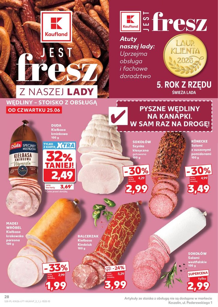 Kaufland gazetka promocyjna 25.06-01.07.2026 — strona 28 z 66