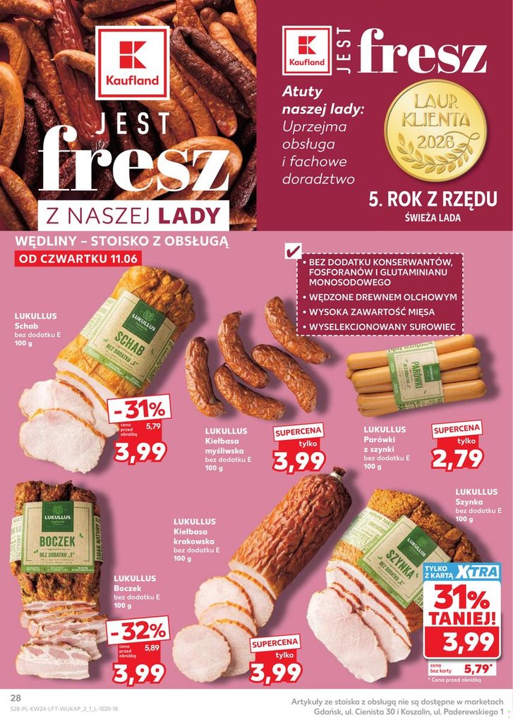 Kaufland gazetka promocyjna 11.06-17.06.2026 — strona 28 z 70