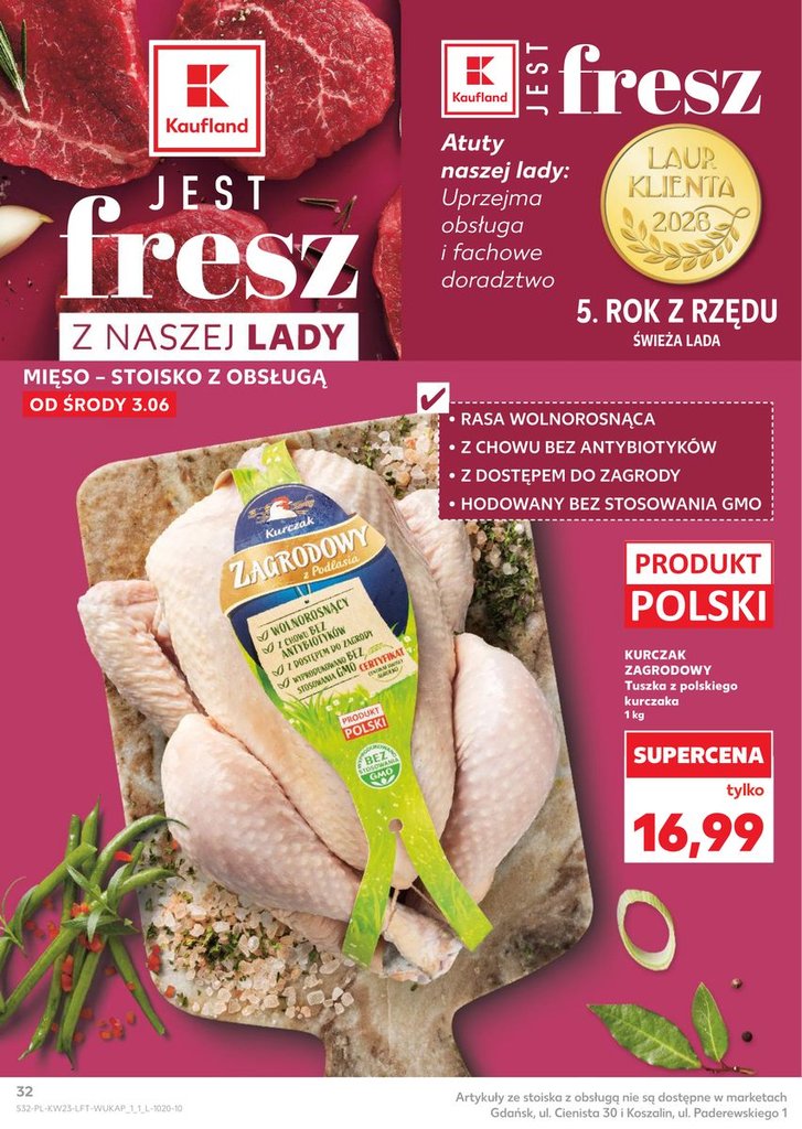 Kaufland gazetka promocyjna 03.06-10.06.2026 — strona 32 z 76