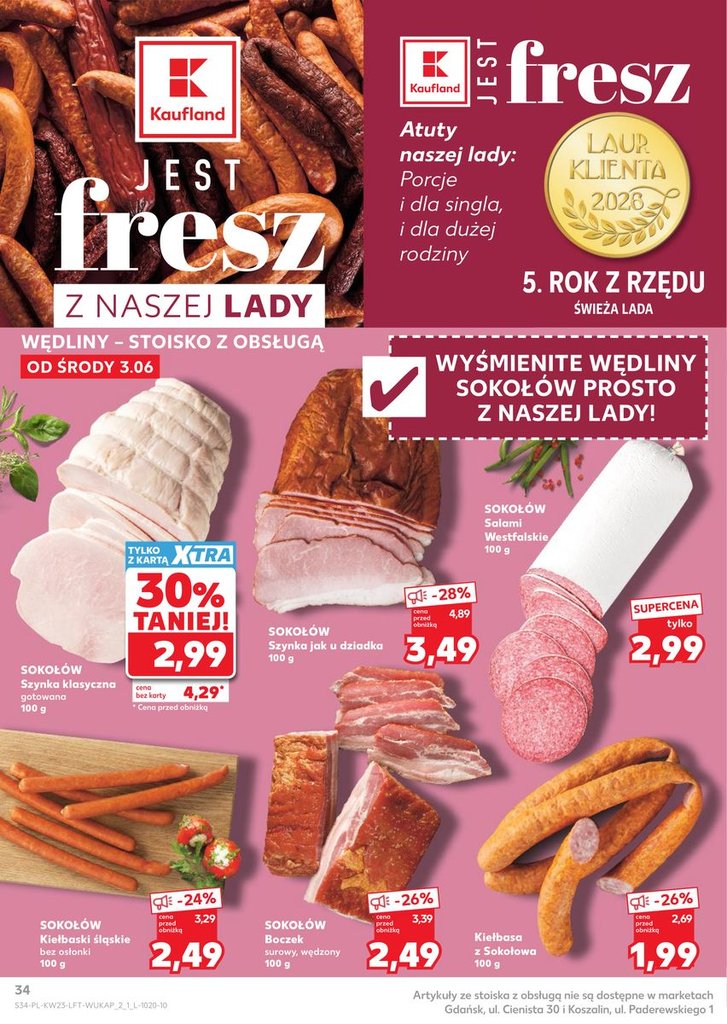 Kaufland gazetka promocyjna 03.06-10.06.2026 — strona 34 z 76