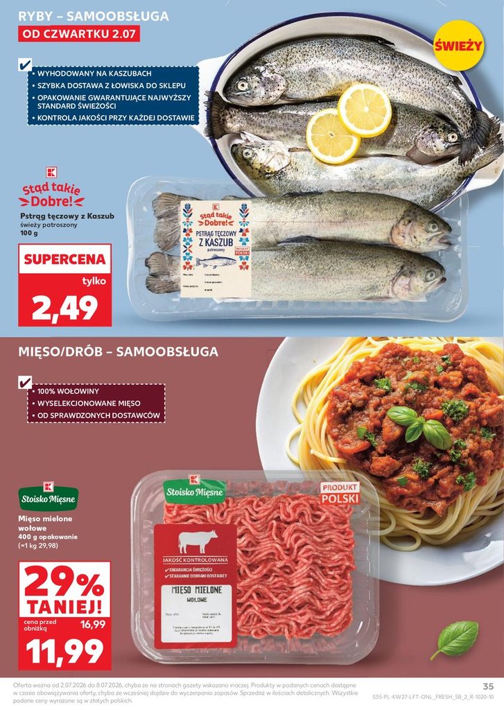 Kaufland gazetka promocyjna 02.07-08.07.2026 — strona 35 z 74