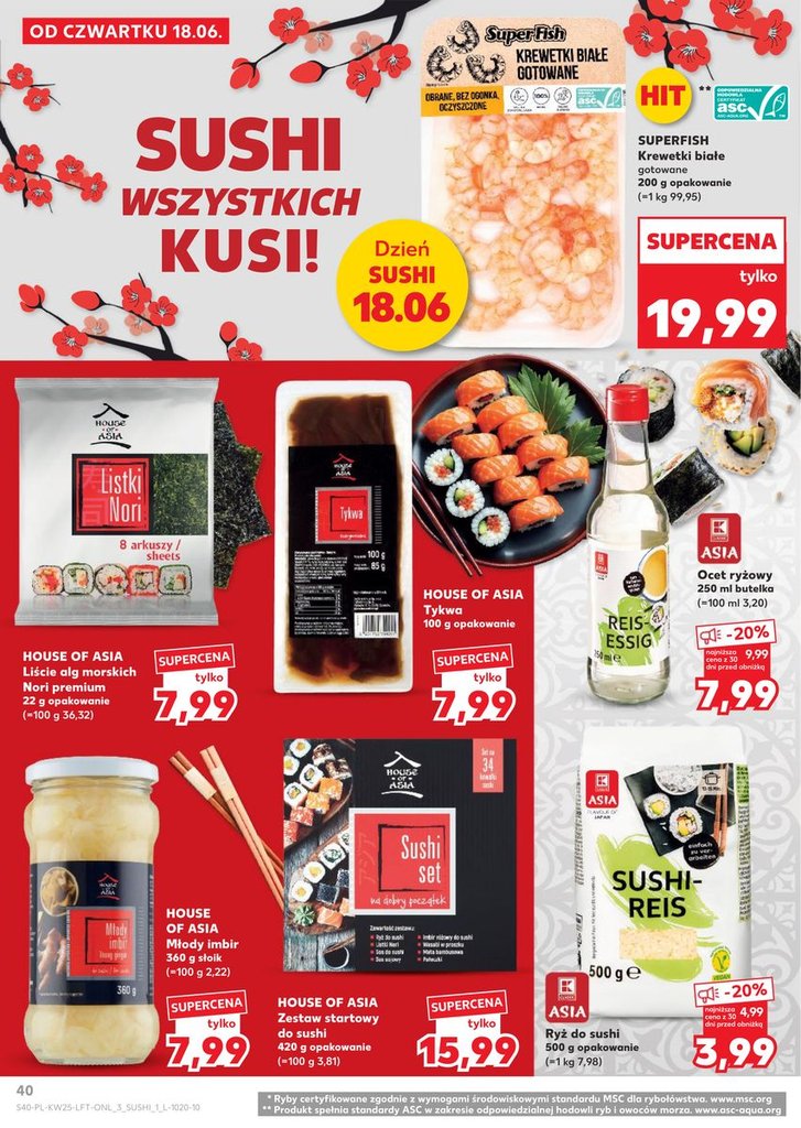 zestaw startowy do sushi