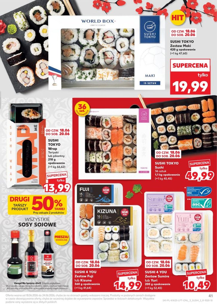 zestaw sushi maki