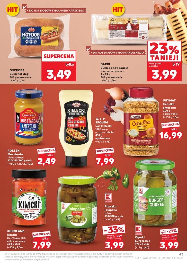 Kaufland gazetka promocyjna 02.07-08.07.2026 — strona 43 z 74