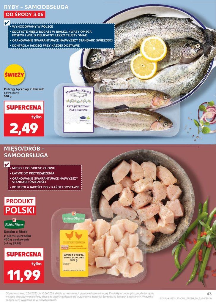 Kaufland gazetka promocyjna 03.06-10.06.2026 — strona 43 z 76