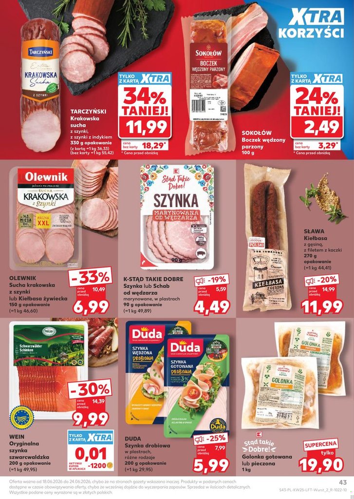 Kaufland gazetka promocyjna 18.06-24.06.2026 — strona 43 z 72