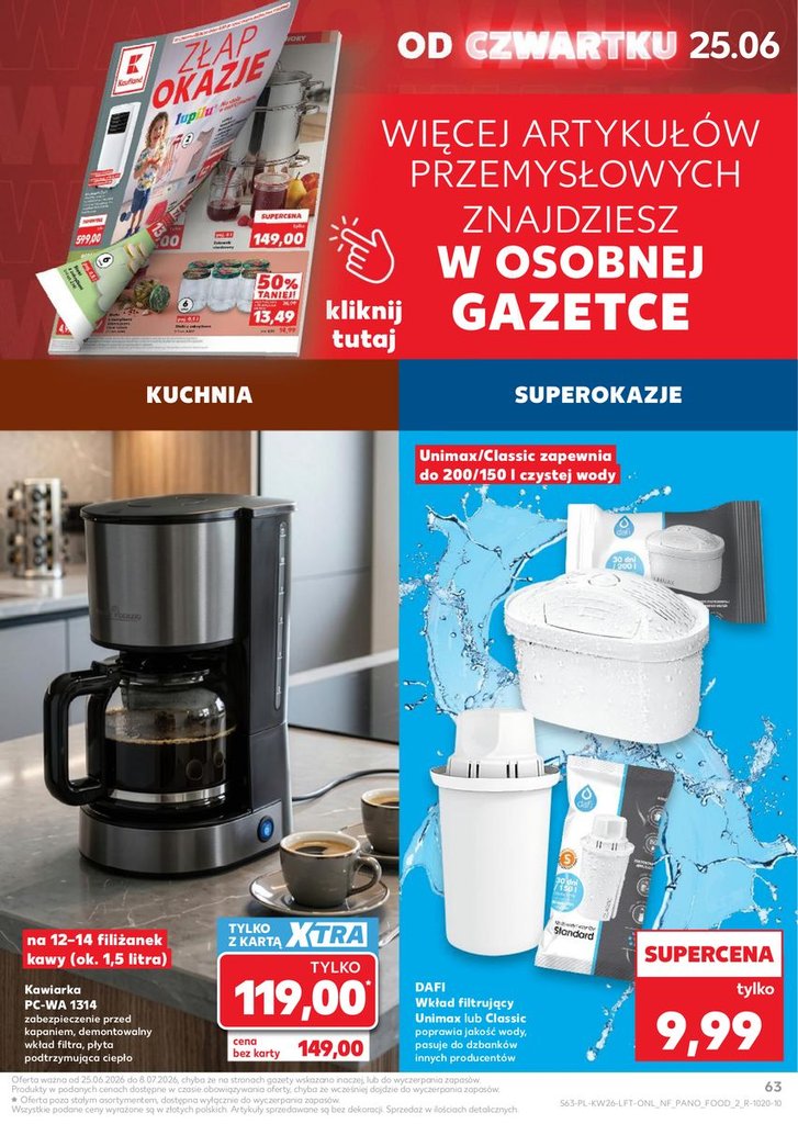 Kaufland gazetka promocyjna 25.06-01.07.2026 — strona 63 z 66