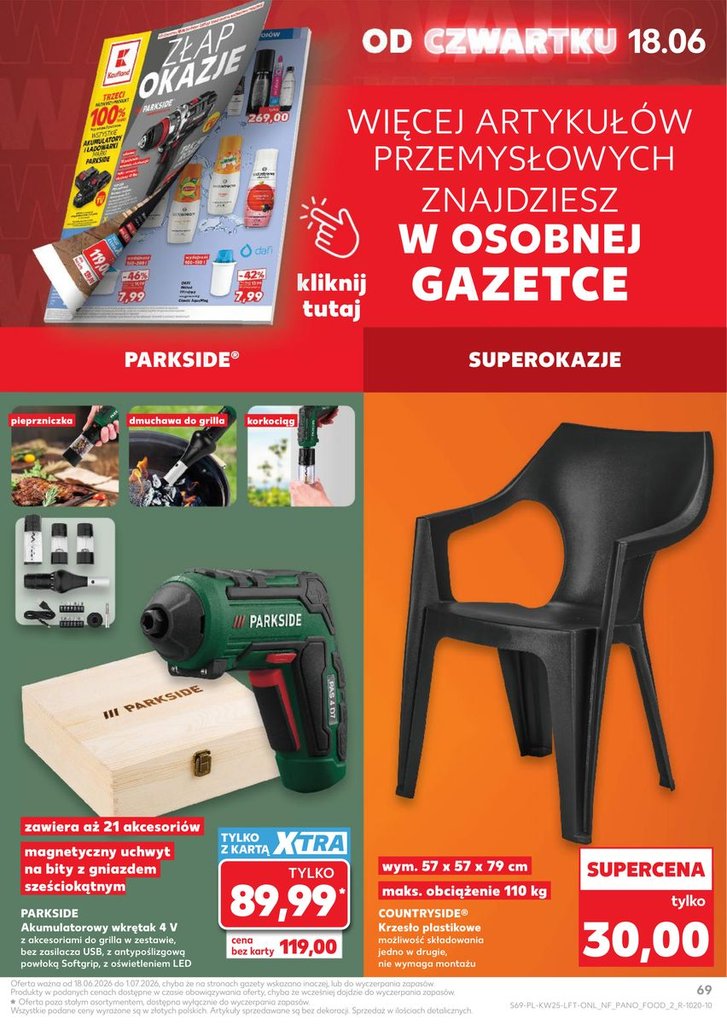 Kaufland gazetka promocyjna 18.06-24.06.2026 — strona 69 z 72