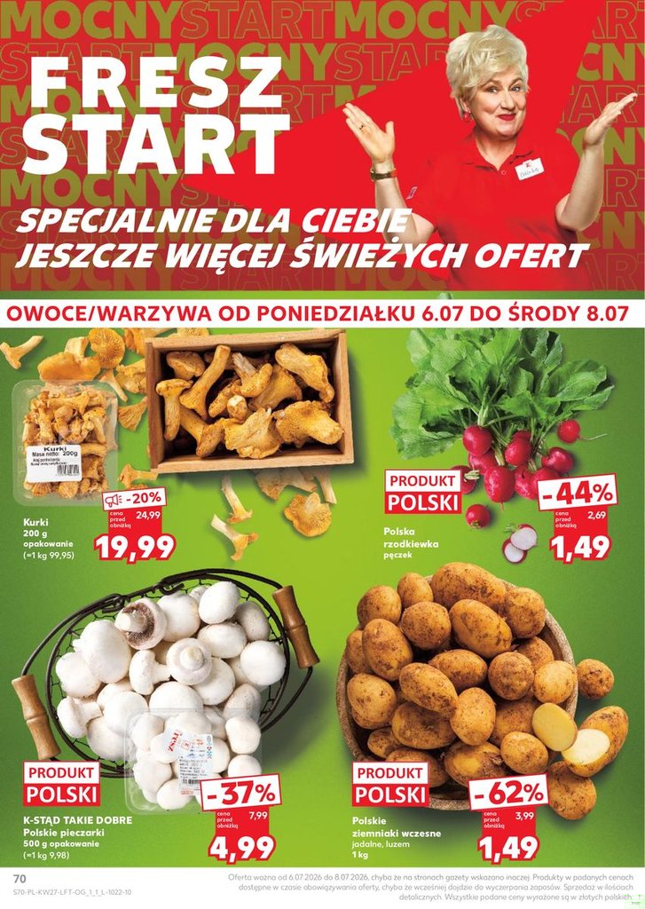 ziemniaki wczesne