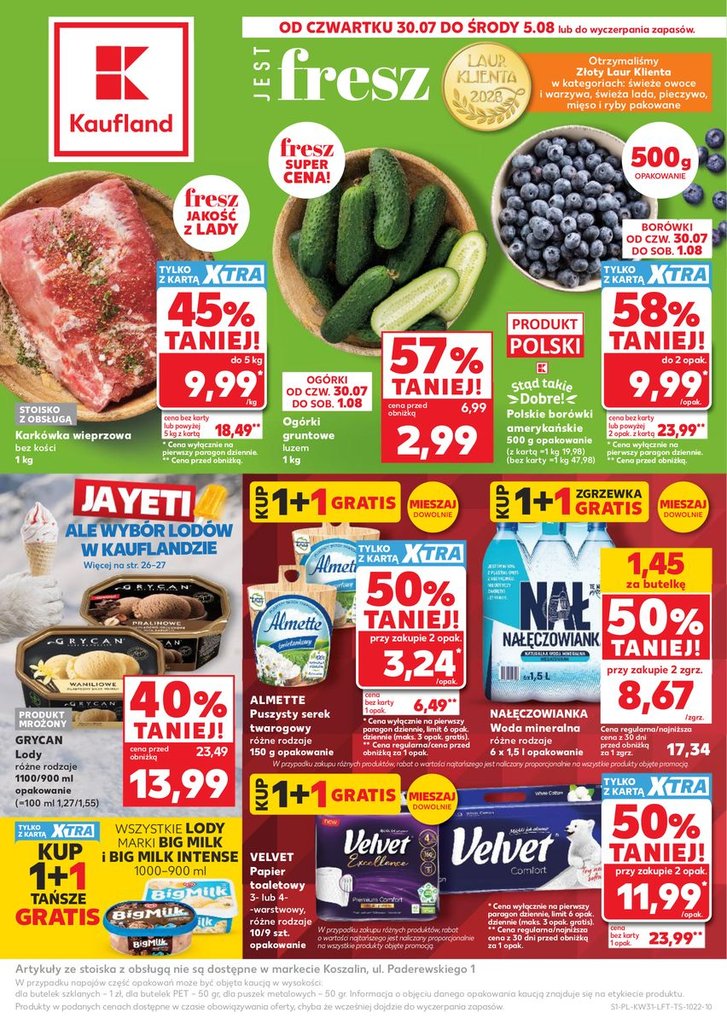 Kaufland gazetka promocyjna 30.07-05.08.2026 — strona 1 z 70