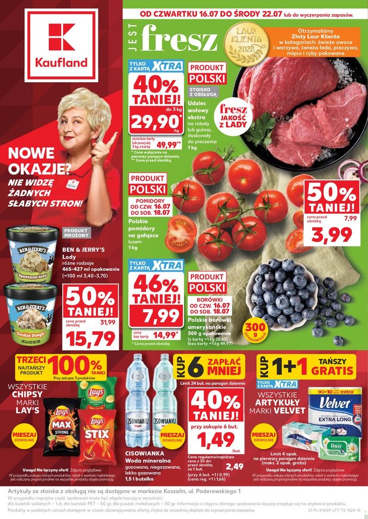 Kaufland gazetka promocyjna 16.07-22.07.2026 — strona 1 z 72