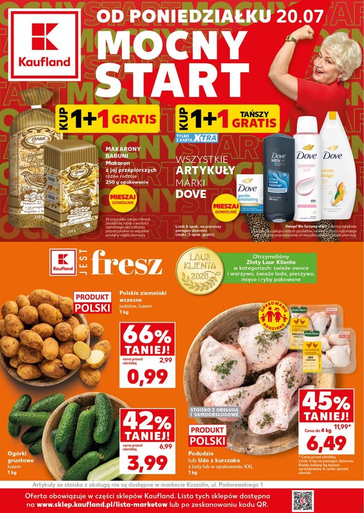 Kaufland gazetka promocyjna 20.07-22.07.2026 — strona 1 z 26