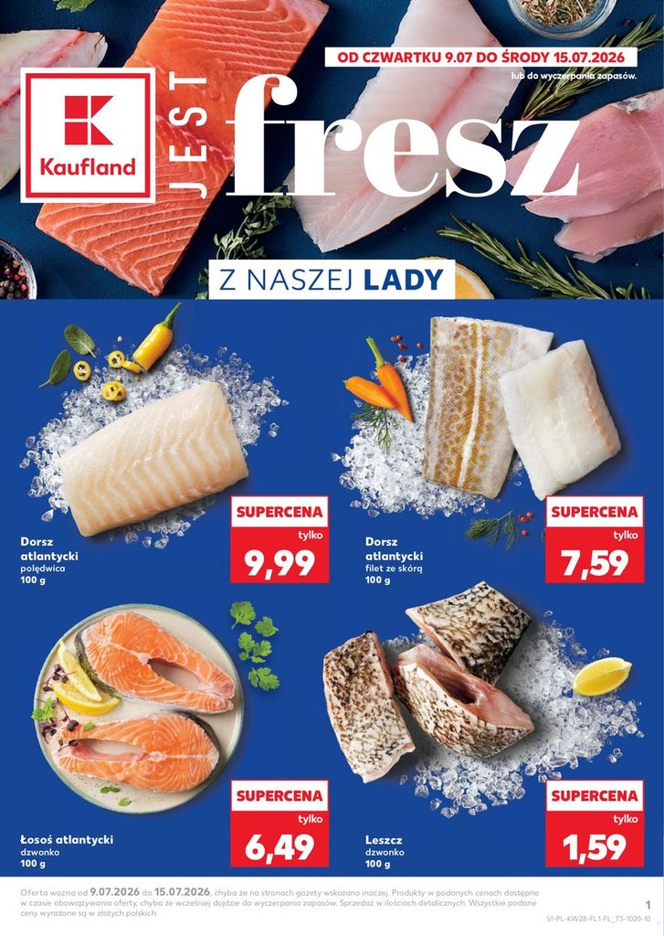 Kaufland gazetka promocyjna 09.07-15.07.2026 — strona 1 z 2