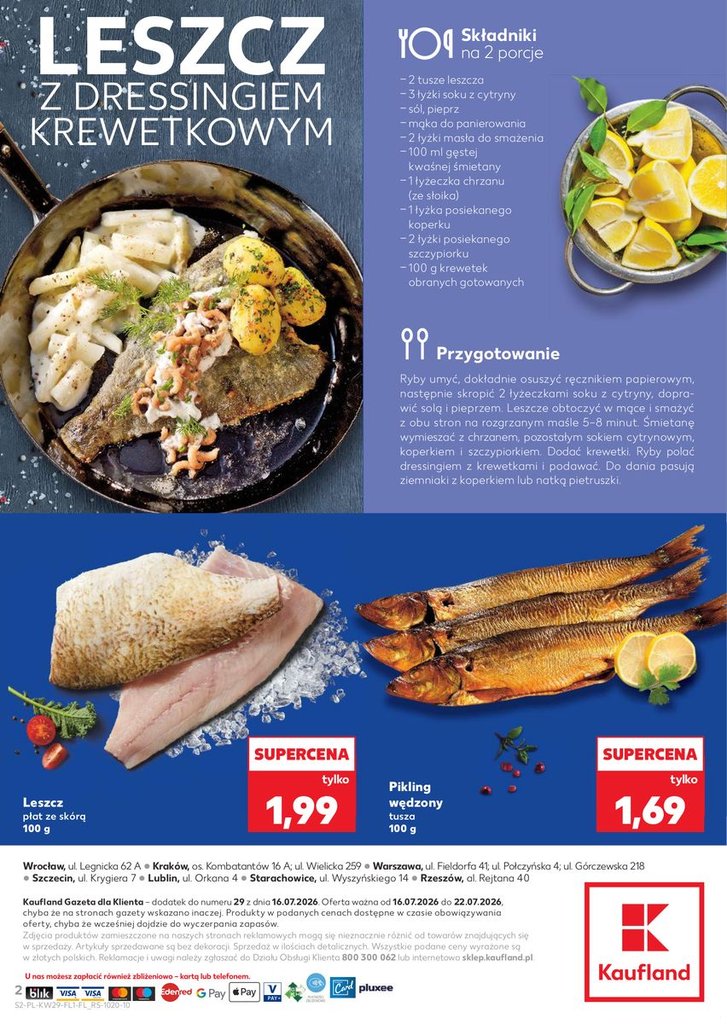 Kaufland gazetka promocyjna 16.07-22.07.2026 — strona 2 z 2