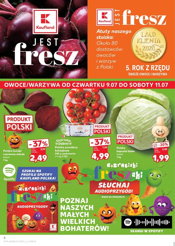 Kaufland gazetka promocyjna 09.07-15.07.2026 — strona 4 z 82