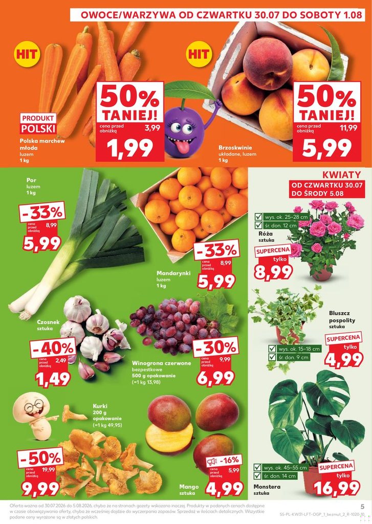 Kaufland gazetka promocyjna 30.07-05.08.2026 — strona 5 z 70