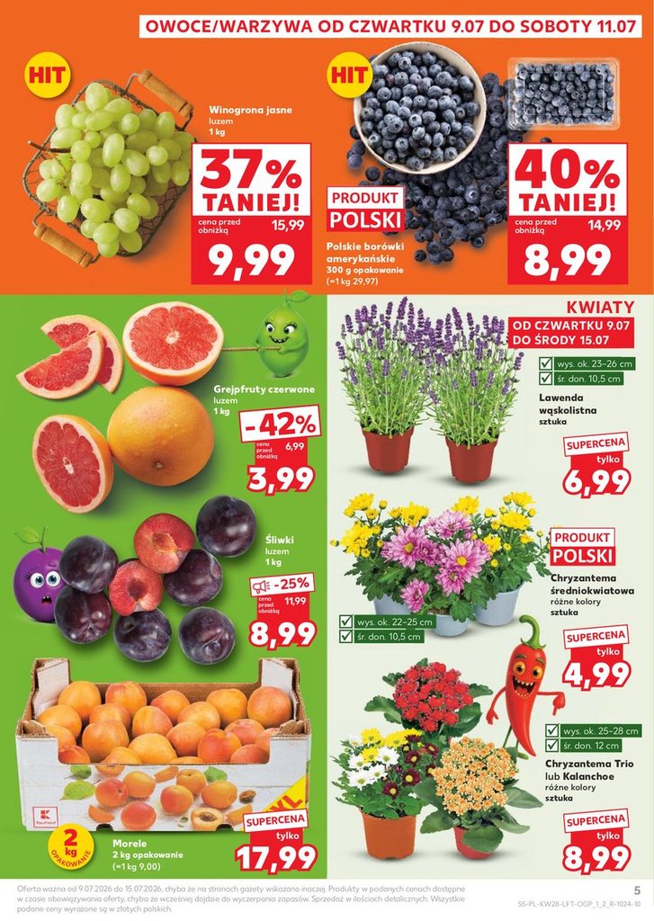 Kaufland gazetka promocyjna 09.07-15.07.2026 — strona 5 z 82