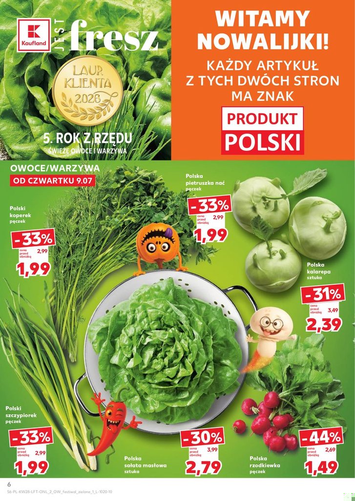 Kaufland gazetka promocyjna 09.07-15.07.2026 — strona 6 z 82