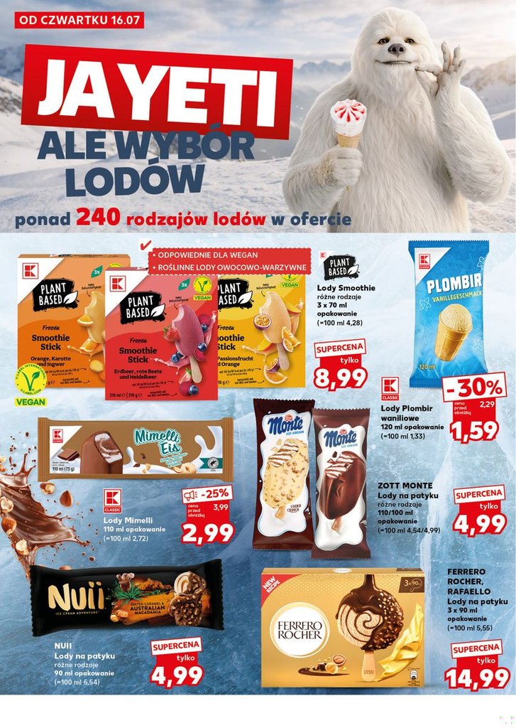 lody plombir waniliowe