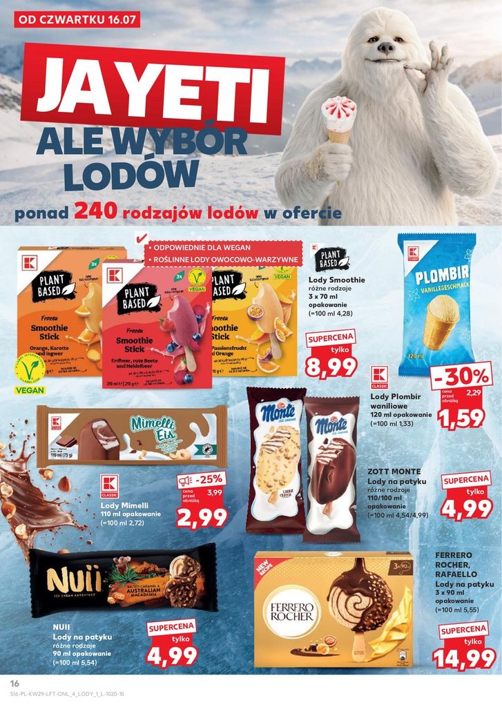 Kaufland gazetka promocyjna 16.07-22.07.2026 — strona 16 z 72